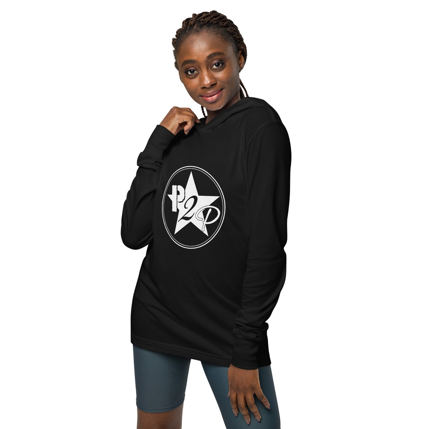 P2P Hooded Long-sleeve Tee