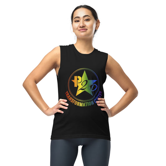 P2P Rainbow Muscle Shirt
